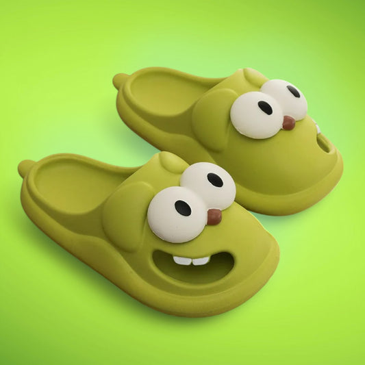 Big Eye Dog Slippers